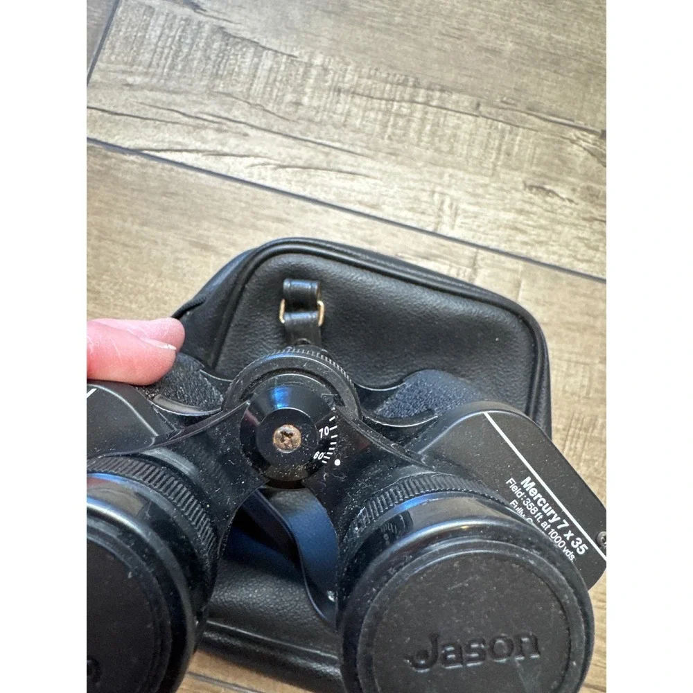 Jason‎ Mercury 7x35 Binoculars Model 1111 with Case Vintage Optics